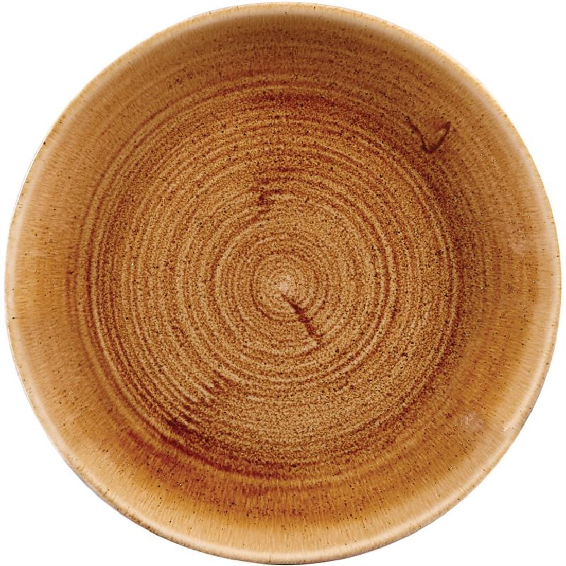 Churchill Stonecast Patina Coupe Plates Vintage Copper 165mm (12 Pack)