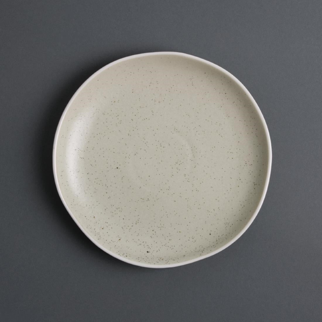 Olympia Chia Plates Sand 205mm (6 Pack)