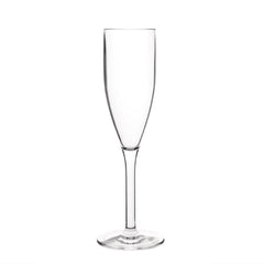 Olympia Kristallon Polycarbonate Champagne Flutes 200ml (12 Pack)