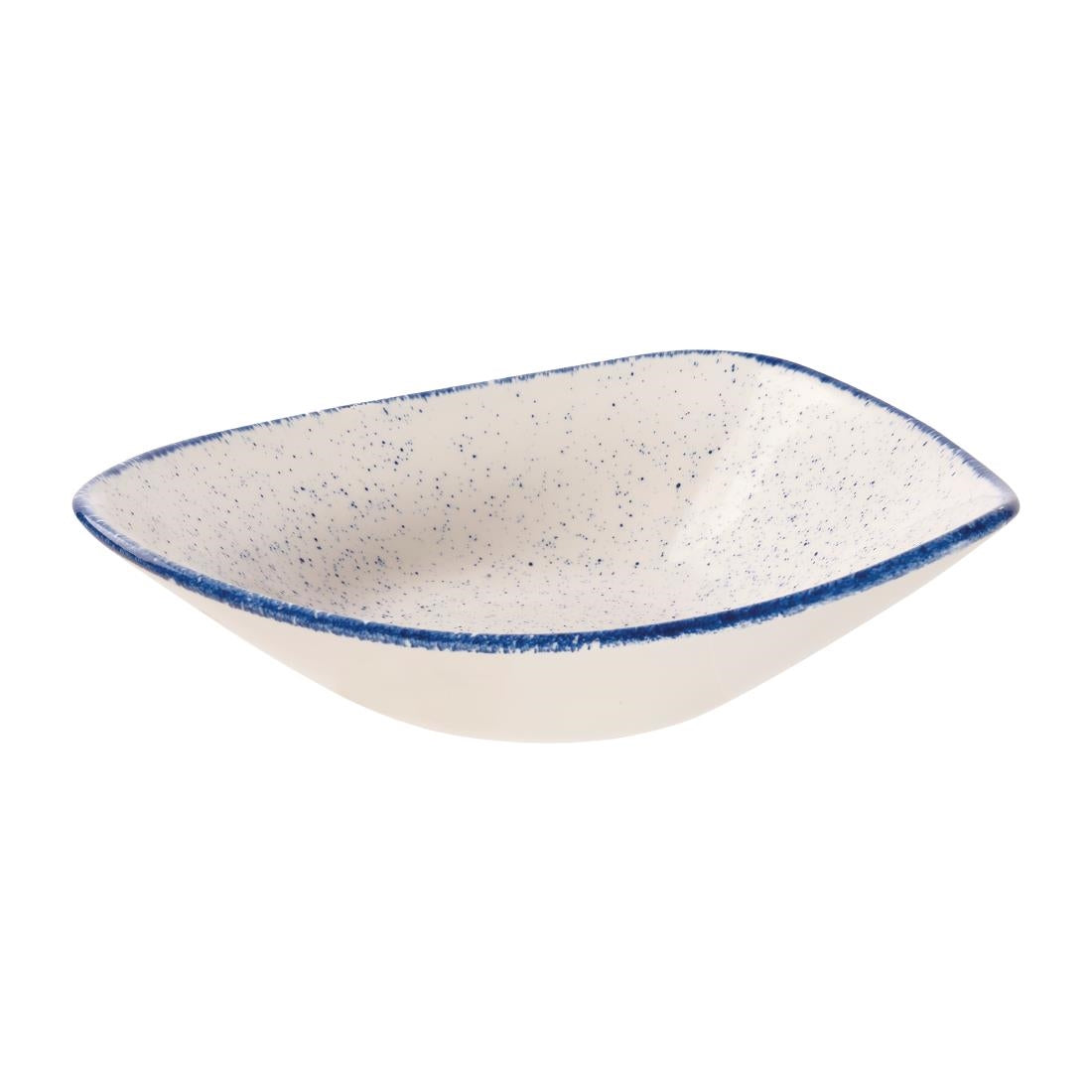 Churchill Stonecast Hints Triangle Bowls Indigo Blue 235mm (12 Pack)