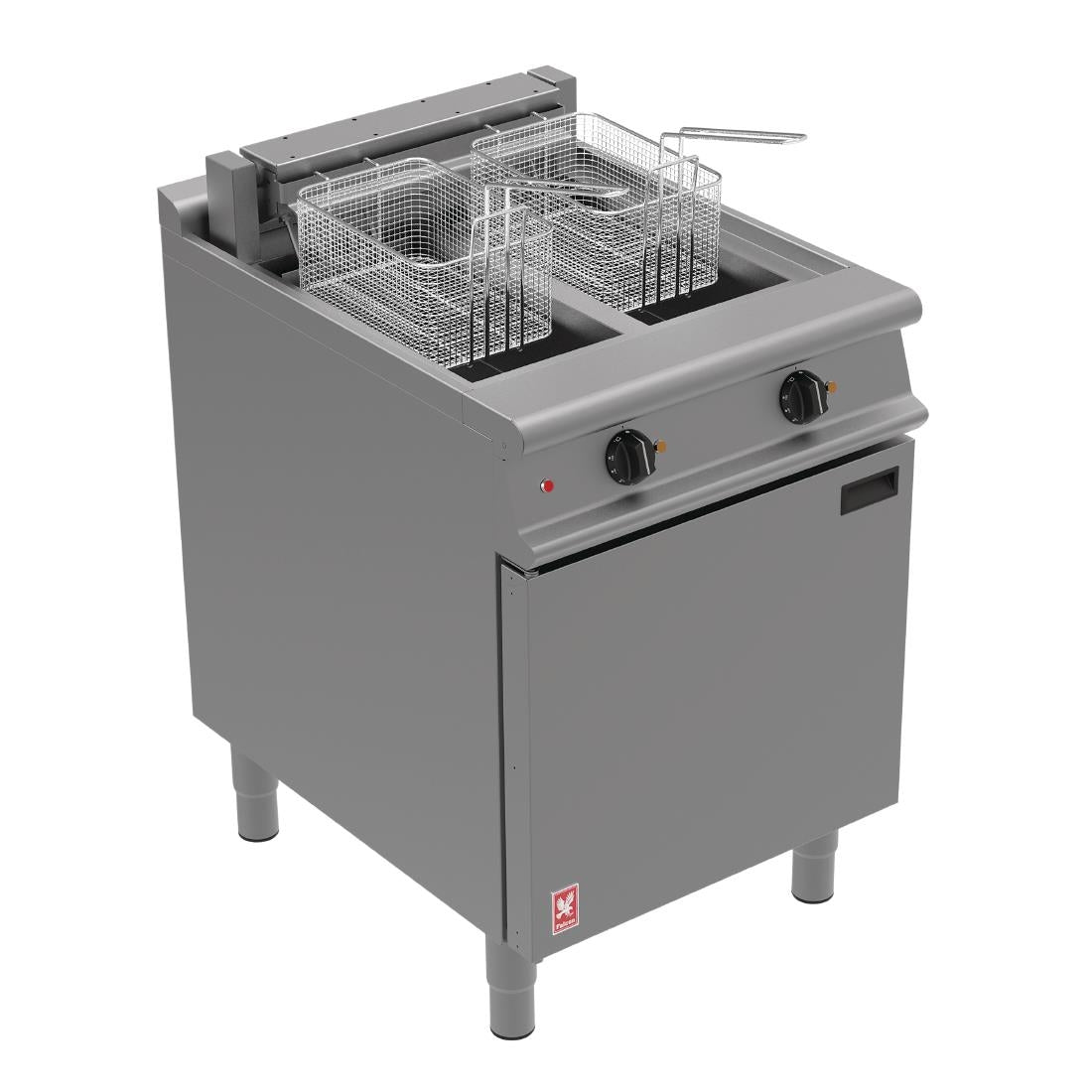 Falcon Dominator Twin Tank Free Standing Electric Fryer on Feet E3865
