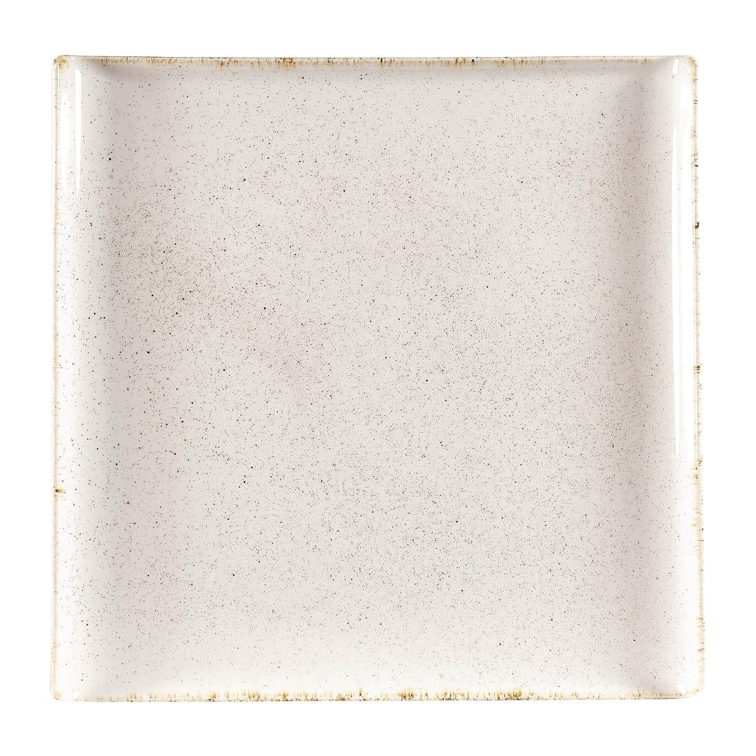 Churchill Stonecast Square Plates Barley White 303mm (4 Pack)