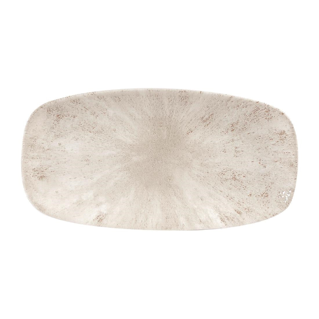 Churchill Studio Prints Stone Rectangular Plates Agate Grey 153 x 298mm