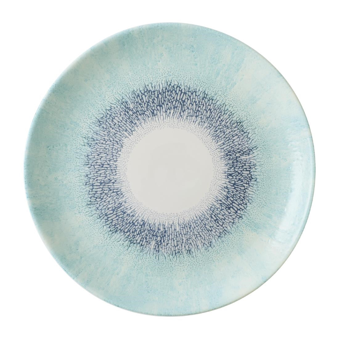 Churchill Studio Prints Fusion Blue Coupe Plates 288mm (12 Pack)