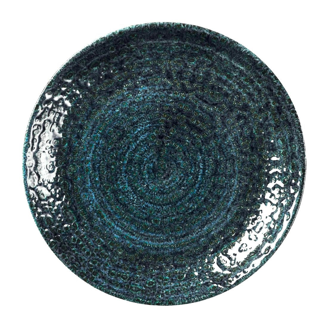 Churchill Homespun Chroma Blue Coupe Plates 165mm (12 Pack)