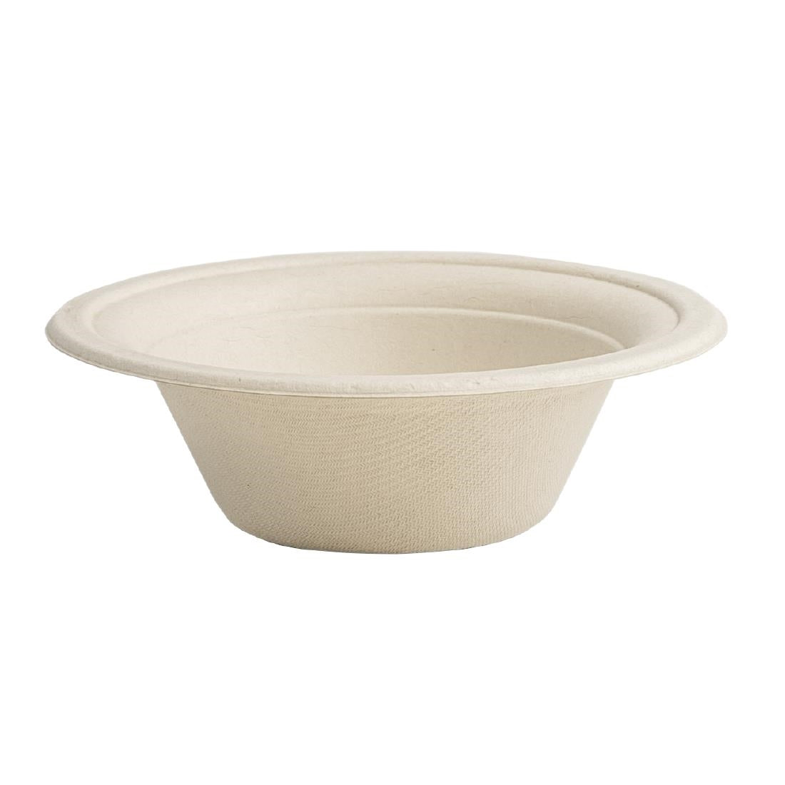 Vegware Compostable Nourish Moulded Fibre Bowls Natural 12oz/340ml (500 Pack)
