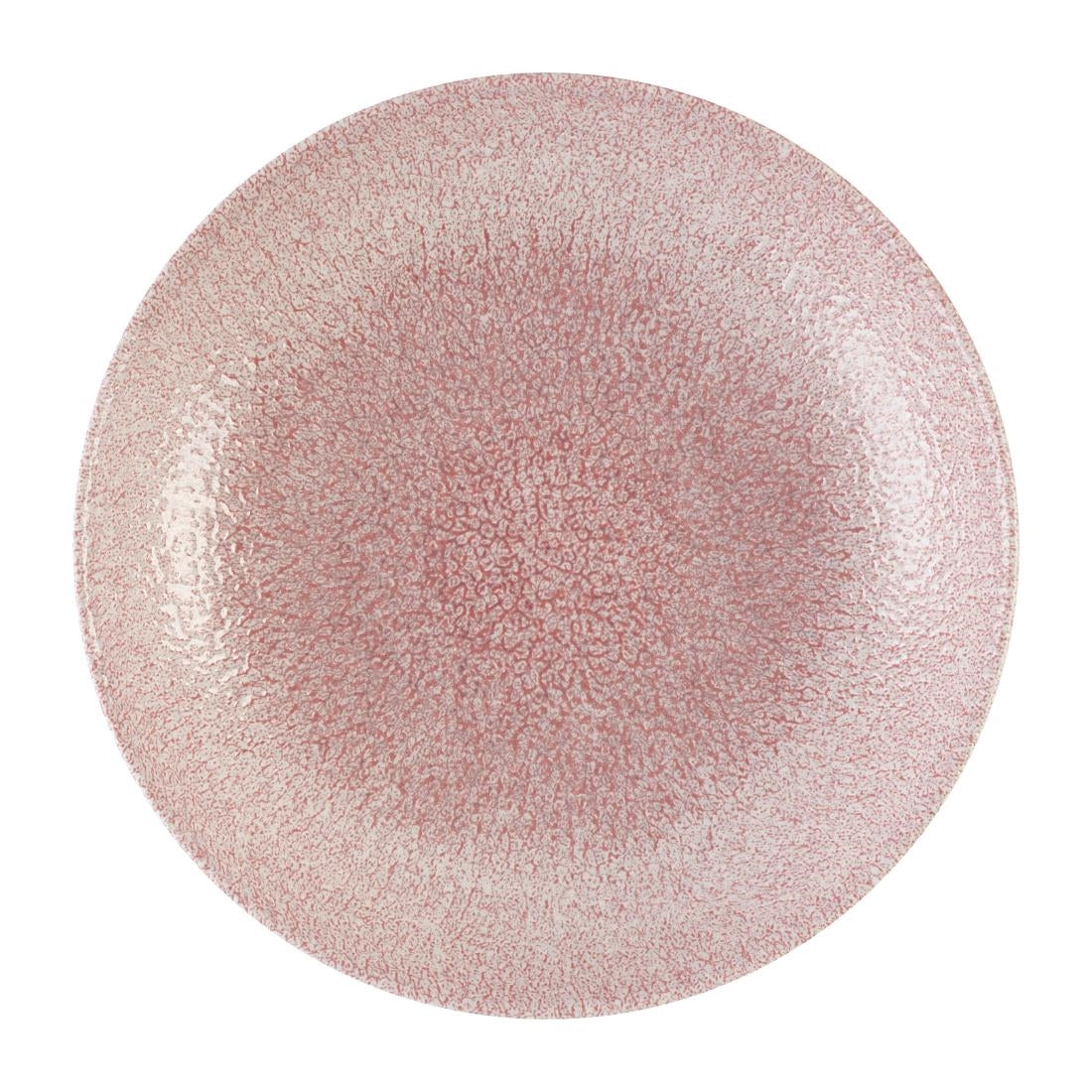 Churchill Studio Prints Raku Rose Quartz Pink Coupe Plates 260mm (12 Pack)