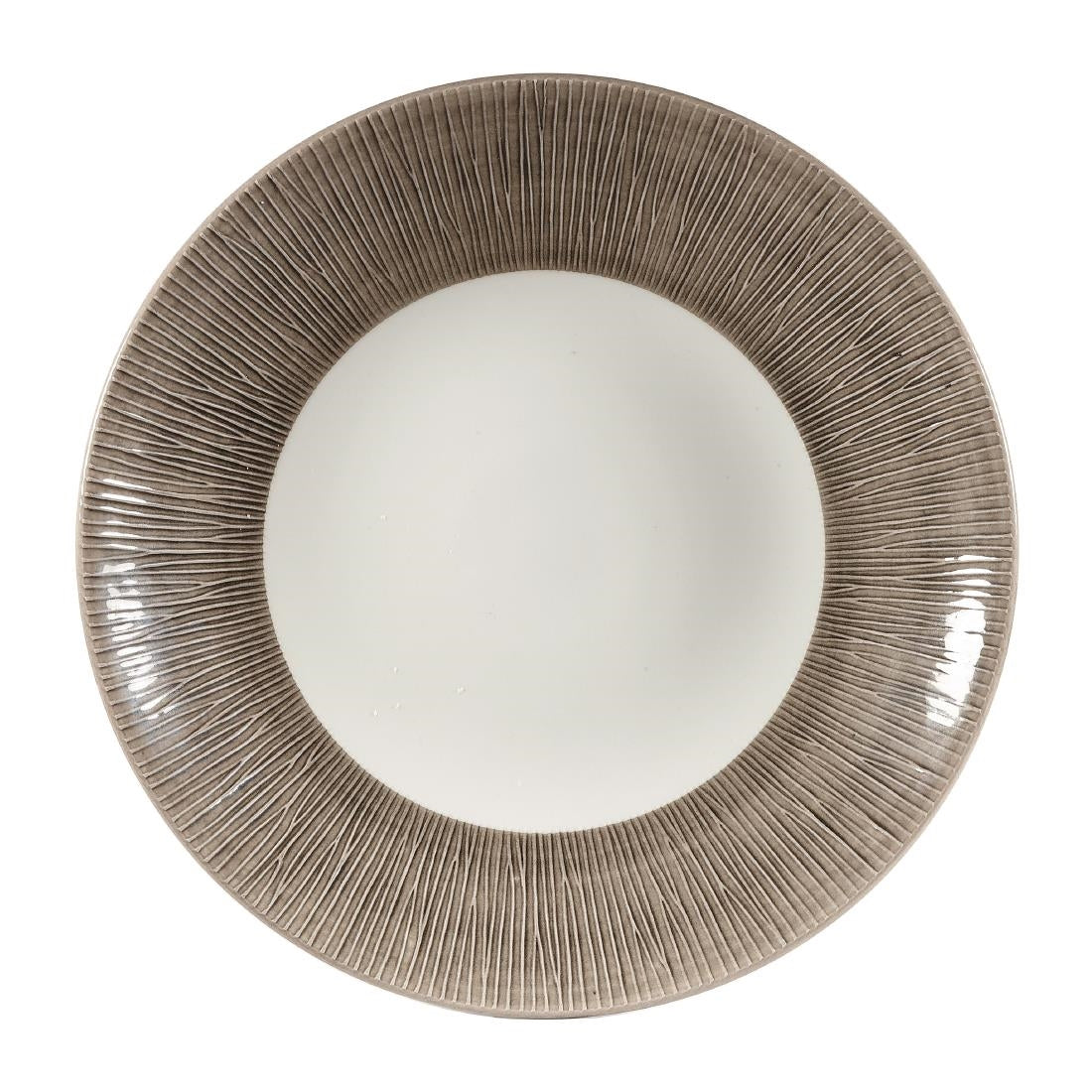Churchill Bamboo Deep Round Coupe Plates Dusk 280mm (12 Pack)