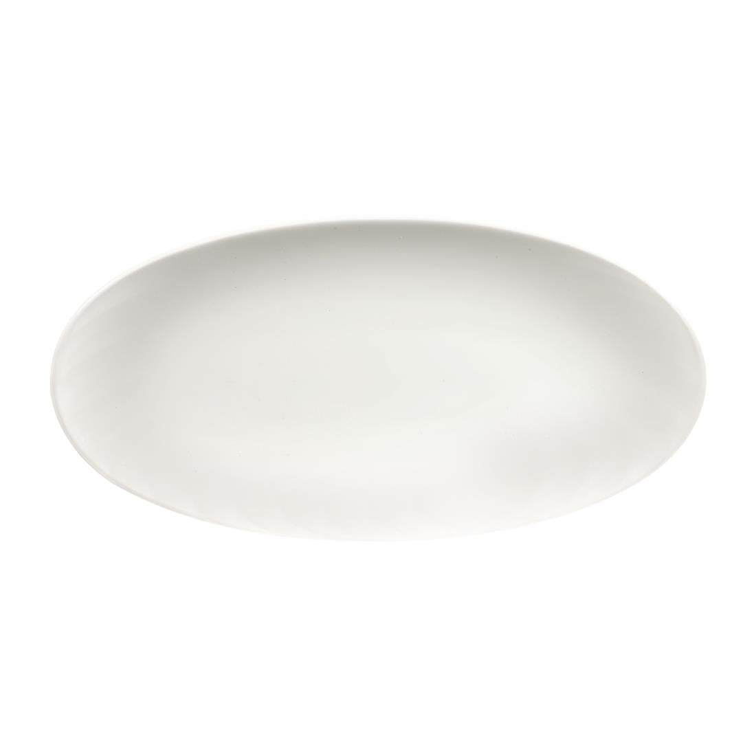 Churchill Chefs Plates Oval Plates White 299mm (12 Pack)