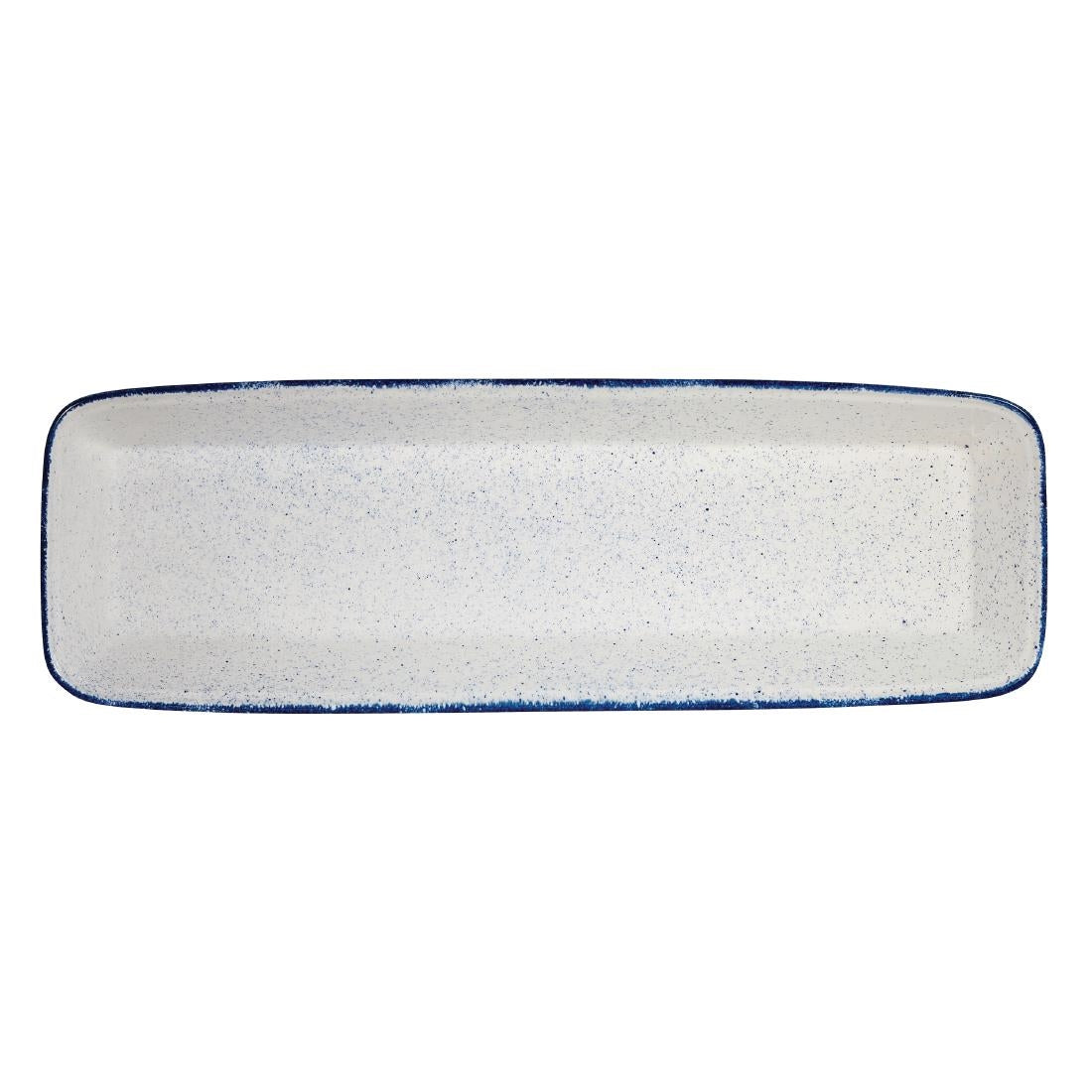 Churchill Stonecast Hints Rectangular Baking Dishes Indigo Blue 160 x 530mm