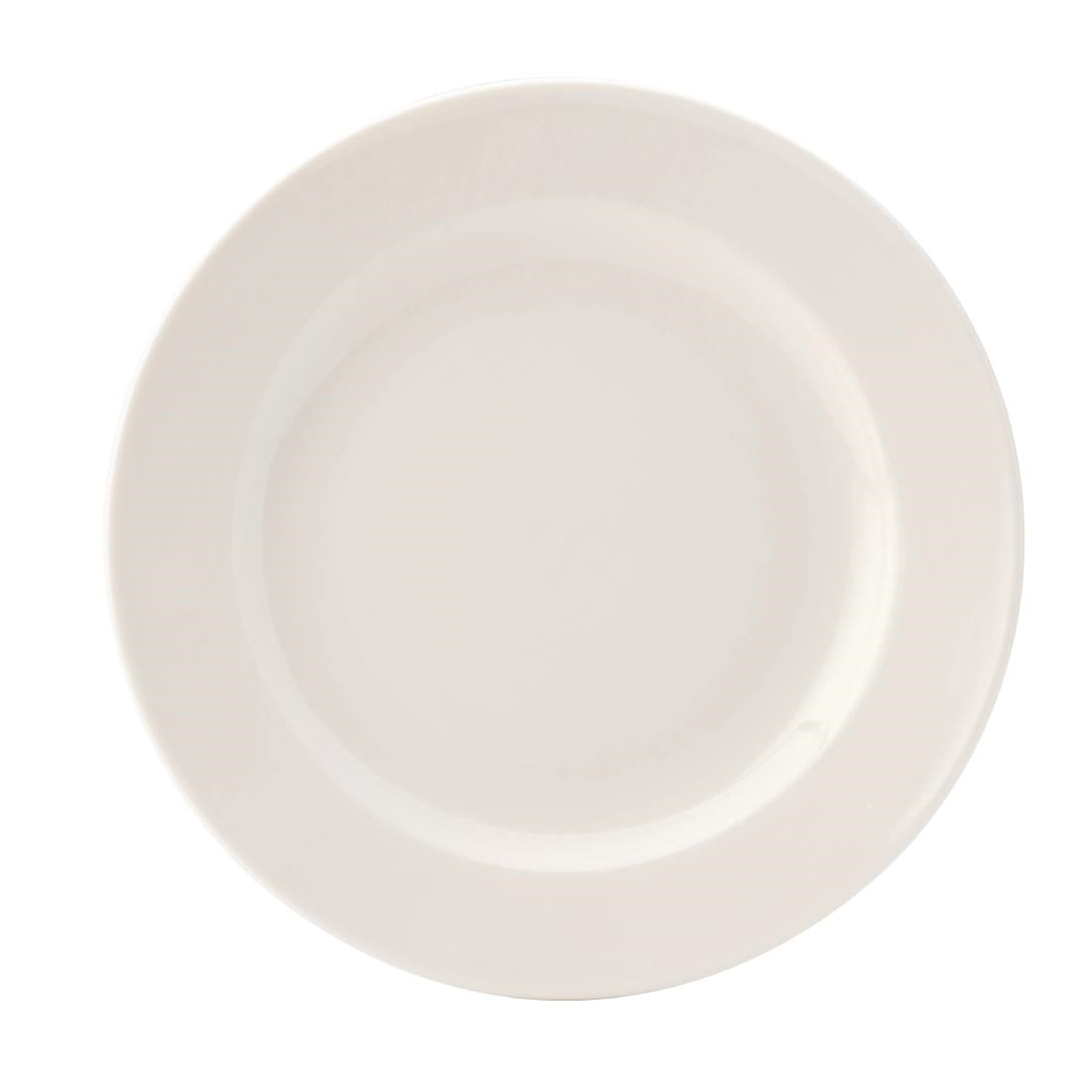 Utopia Pure White Wide Rim Plates 170mm (24 Pack)