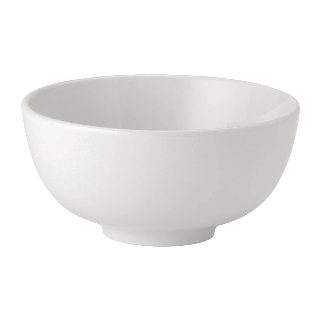 Utopia Pure White Rice Bowls 125mm (24 Pack)