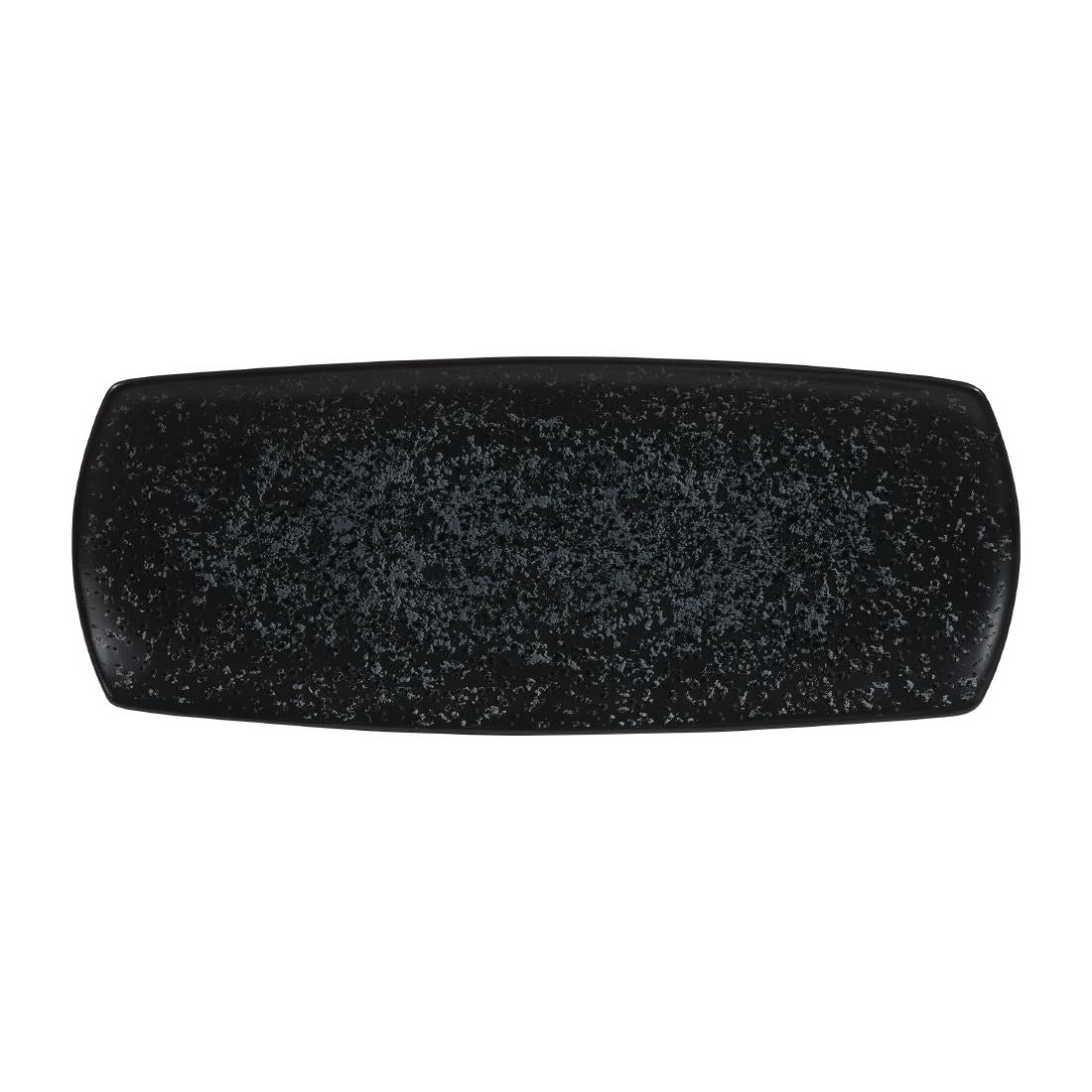 Churchill Menu Shades Caldera Ash Rectangular Plates 140mm (6 Pack)