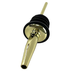 Beaumont Gold Plated Stainless Steel Freeflow Pourer (12 Pack)