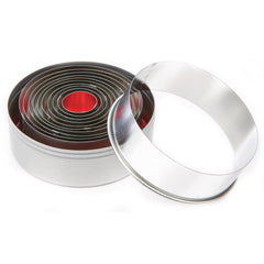 Vogue Round Plain Pastry Cutter Set (11 Pack)