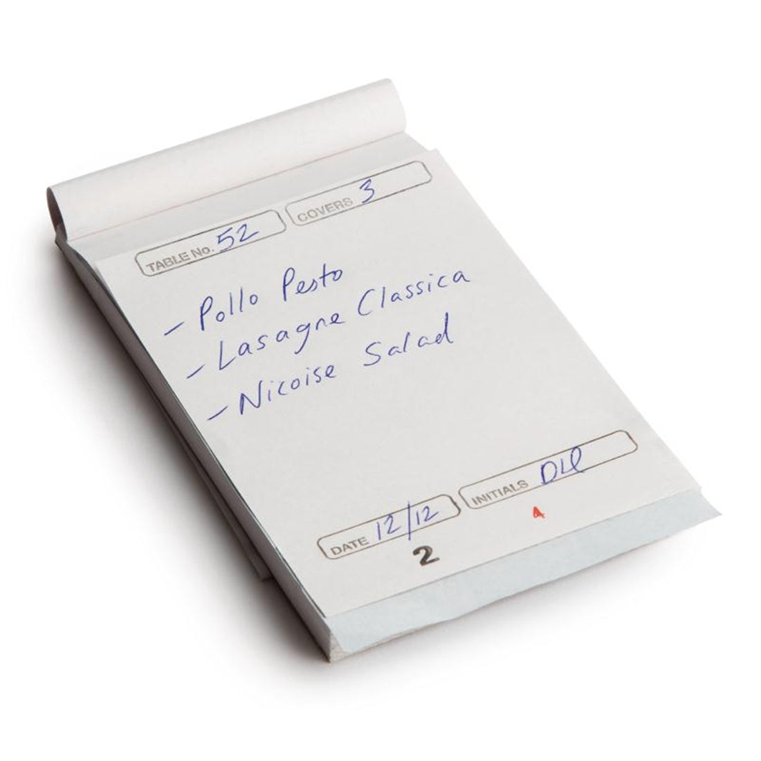 Olympia Restaurant Waiter Pads Duplicate Large (50 Pack)