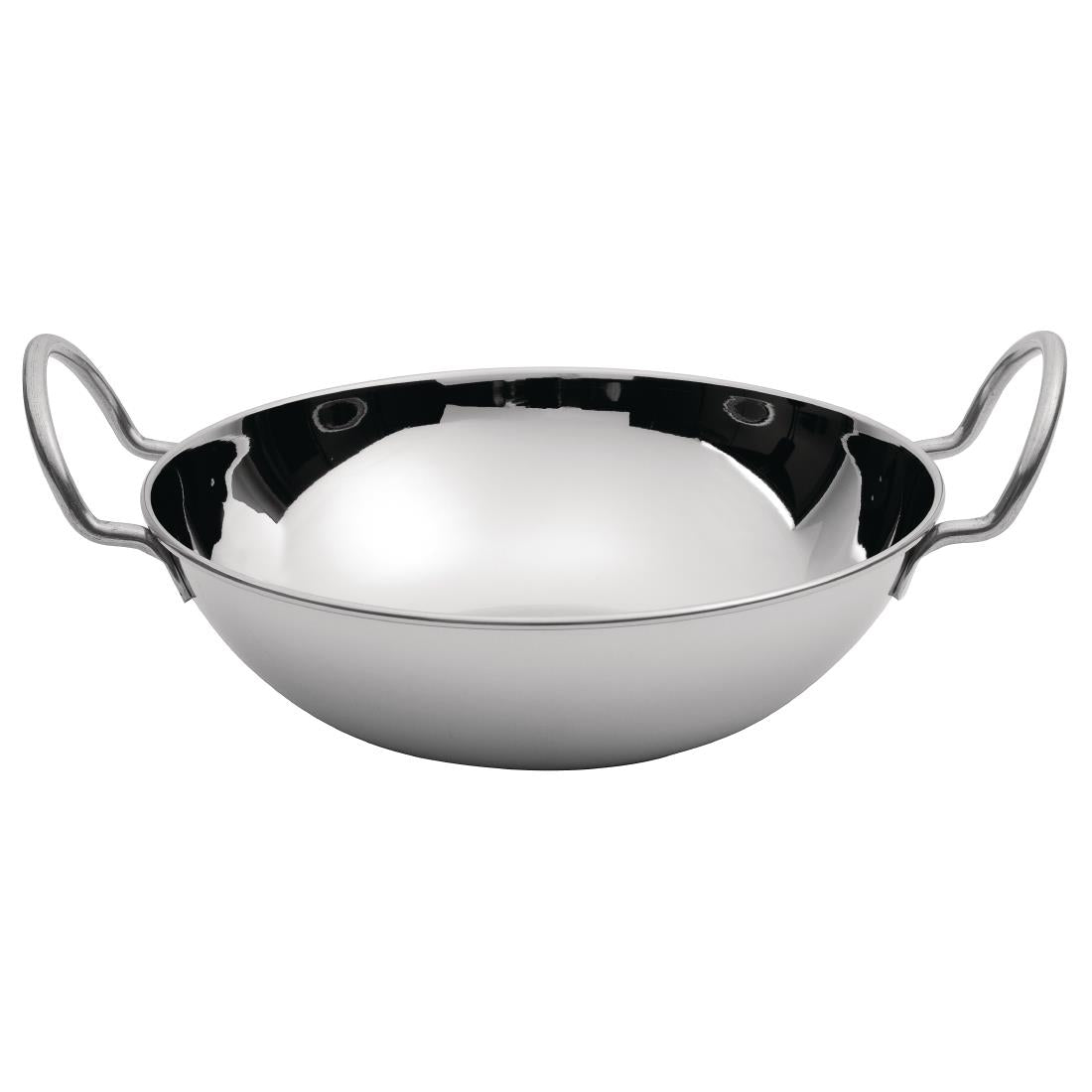 Olympia Flat Bottomed Balti Serving Dish Large 241mm