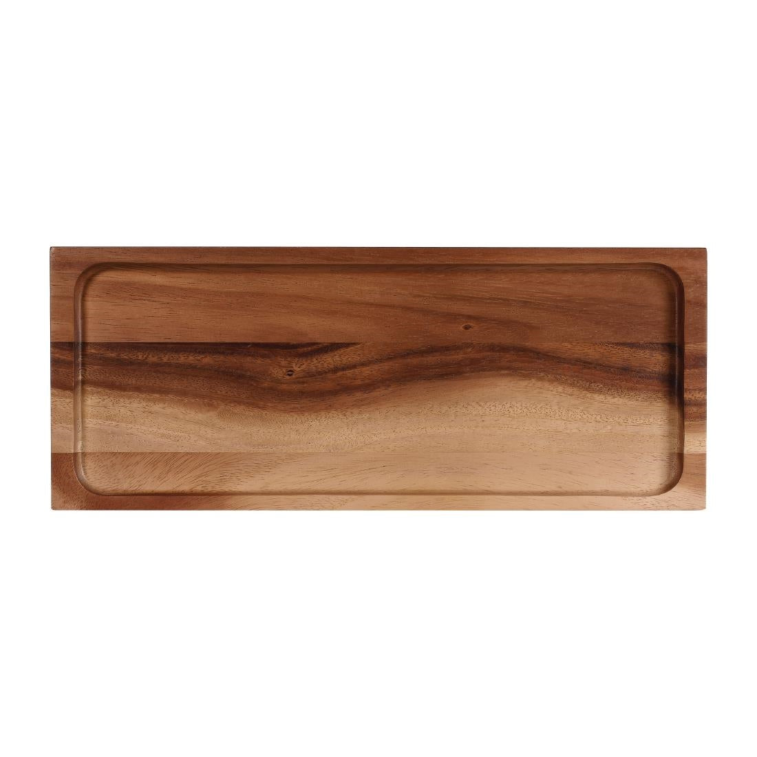 Churchill Alchemy Wood Large Serving Boards 410 x 165mm (4 Pack)