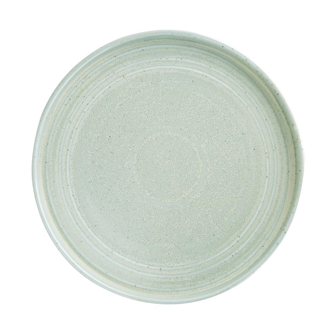 Olympia Cavolo Flat Round Plates Spring Green 270mm (4 Pack)