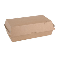 Fiesta Compostable Kraft Food Boxes Large 204mm (100 Pack)
