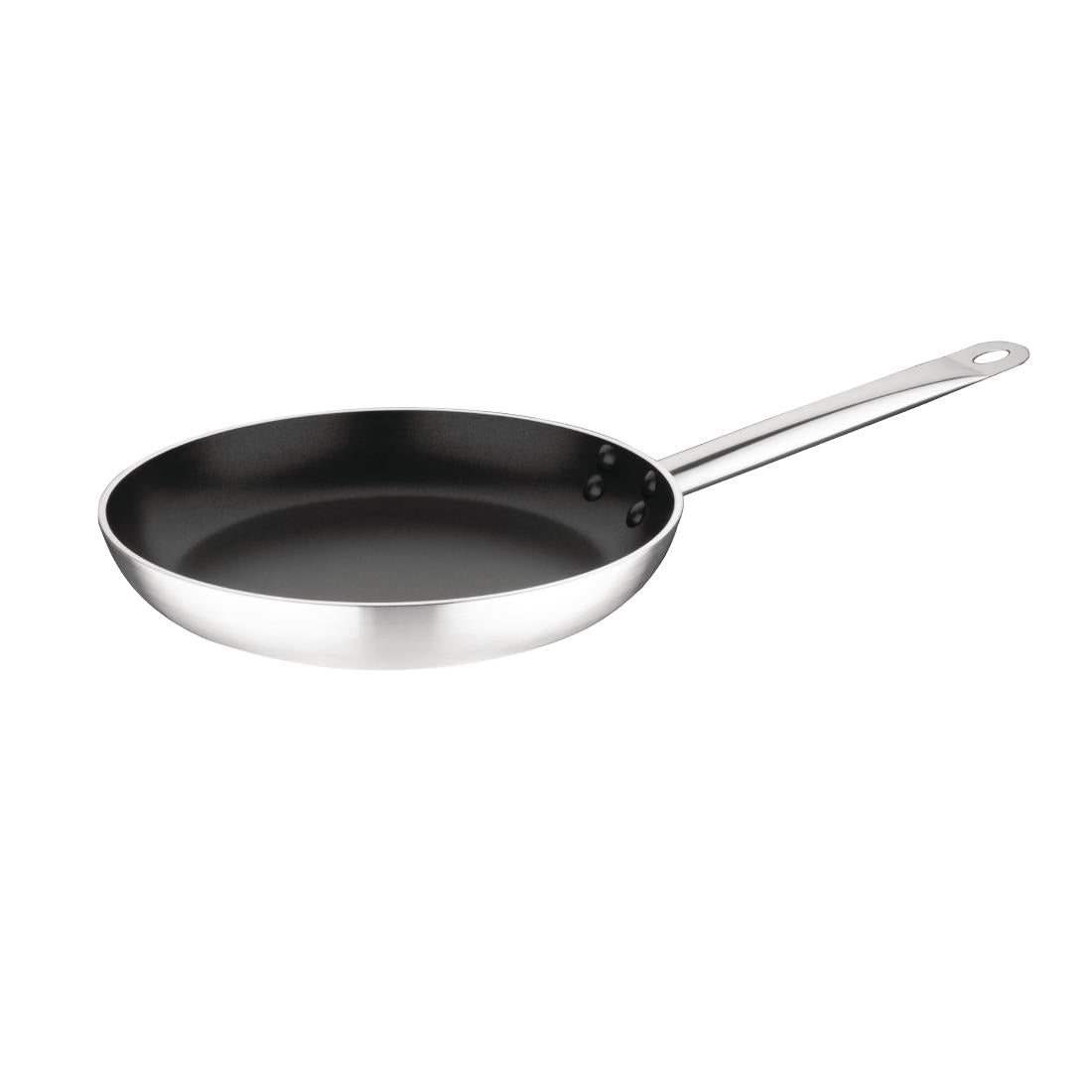 Vogue Aluminium Non-Stick Teflon Platinum Plus Frying Pan 30cm