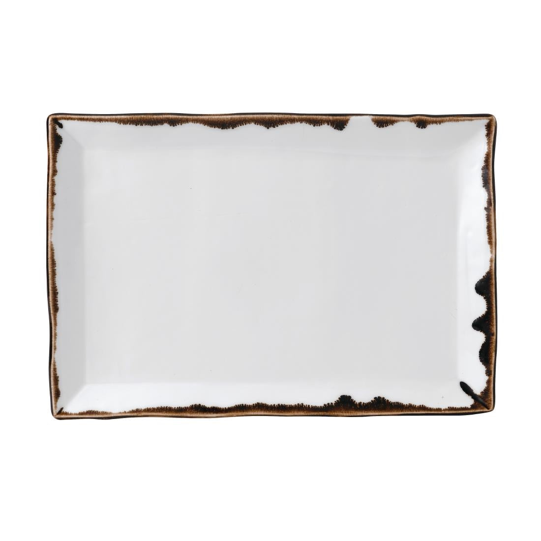 Dudson Harvest Rectangular Trays Natural 192 x 284mm (6 Pack)