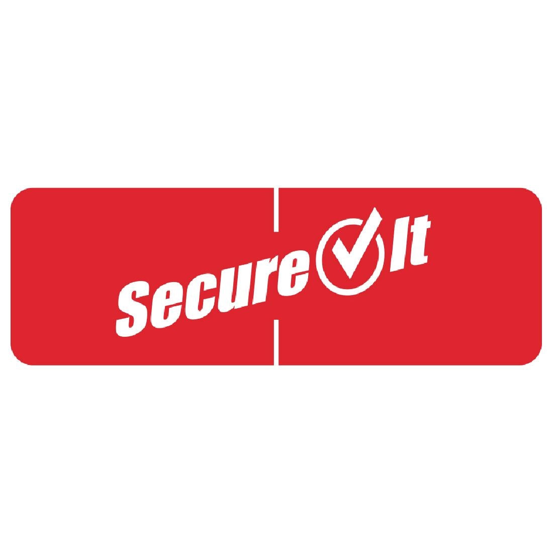 SecureIt Tamper-Resistant Removable Food Packaging Labels Small (2 x 250 Pack)