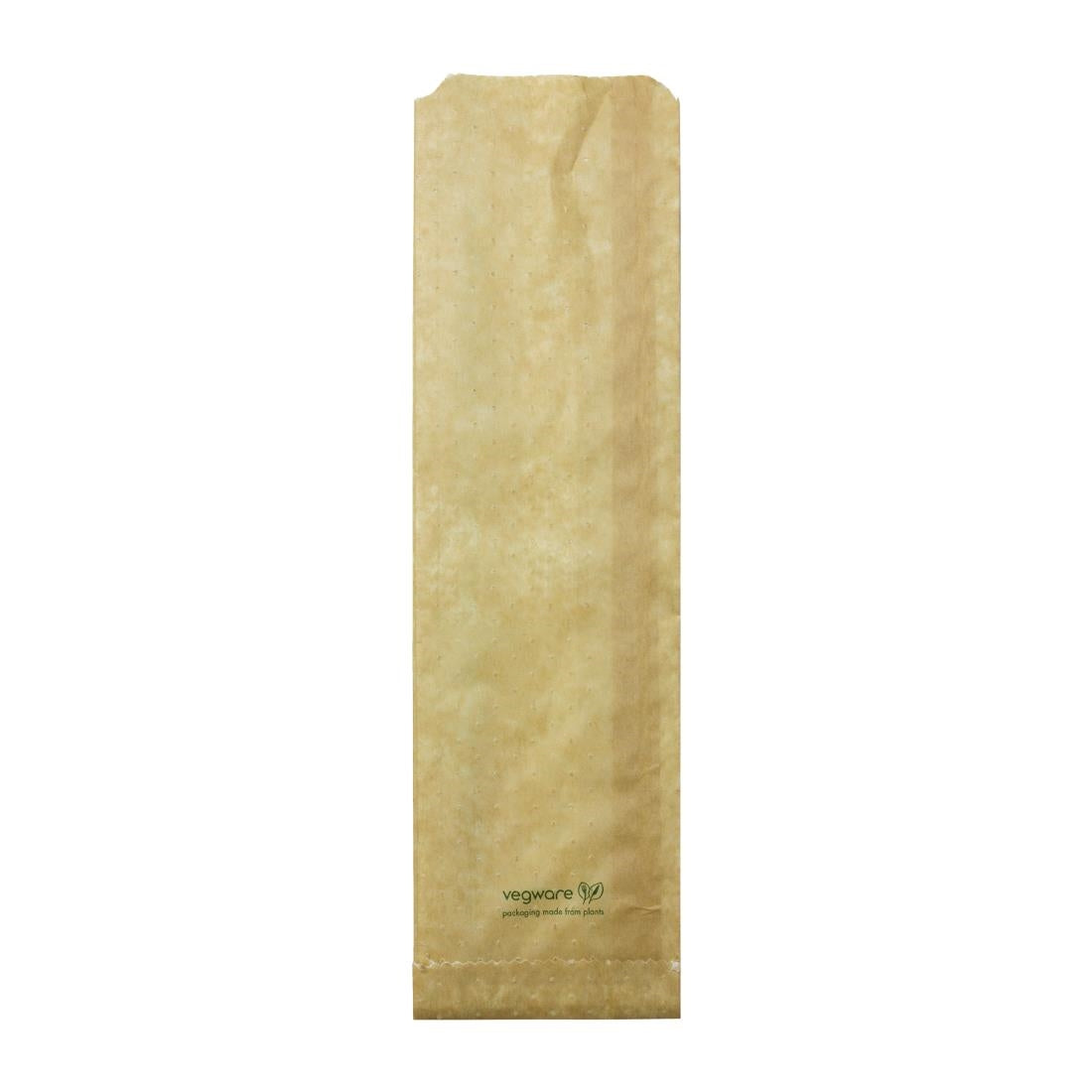 Vegware Compostable Therma Paper Hot Food Bags 356 x 101mm (500 Pack)