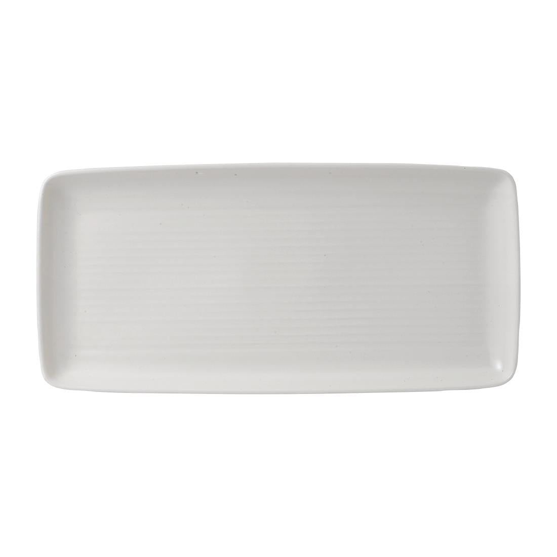 Dudson Evo Pearl Rectangular Trays 272x125mm (6 Pack)