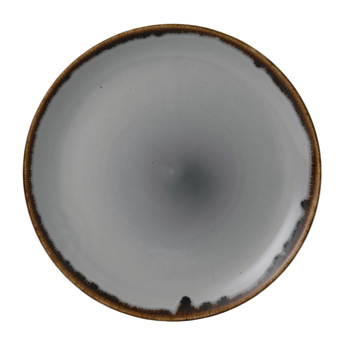 Dudson Harvest Coupe Plates Grey 286mm (12 Pack)