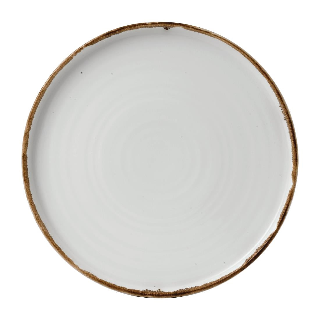 Dudson Harvest Walled Plates Natural 260mm (6 Pack)