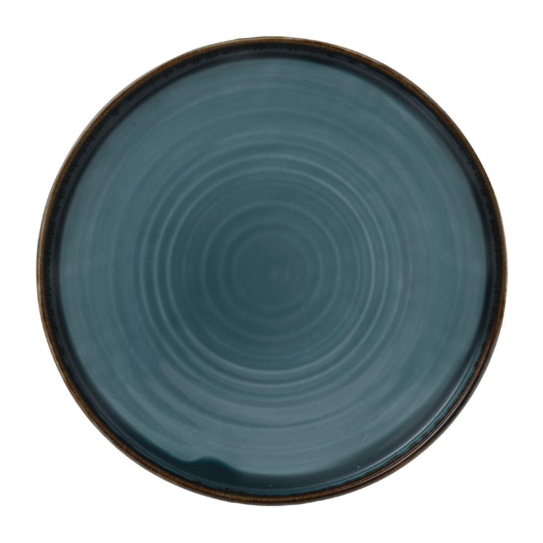 Dudson Harvest Walled Plates Blue 260mm (6 Pack)
