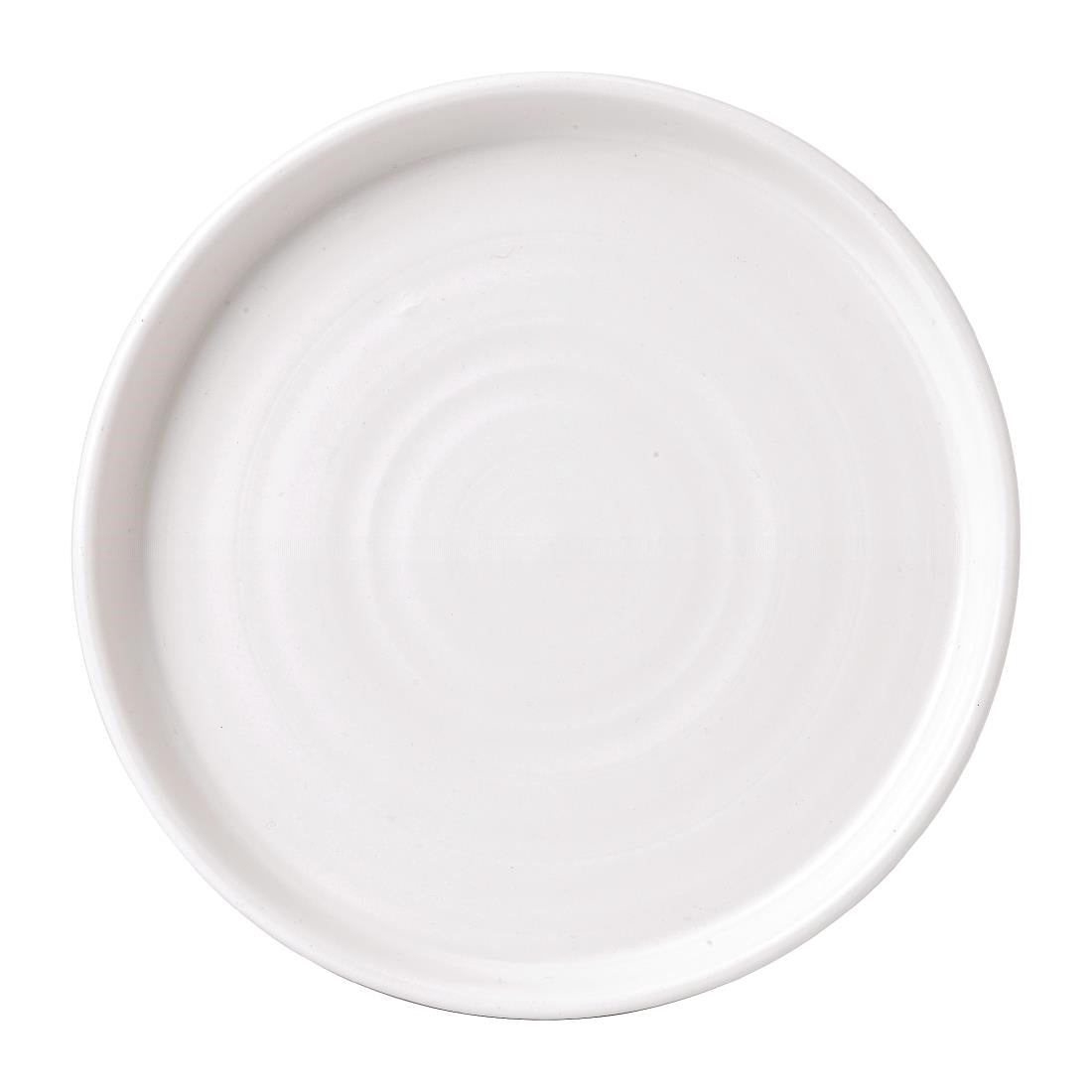 Churchill Chefs' Plates Walled Plates White 157mm (6 Pack)