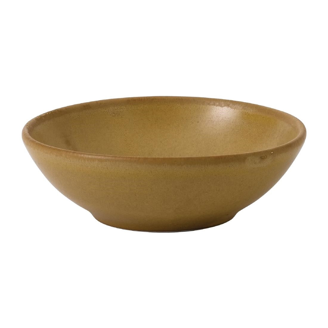 Churchill Super Vitrified Nourish Petra Sand Shallow Bowls 7oz (12 Pack)