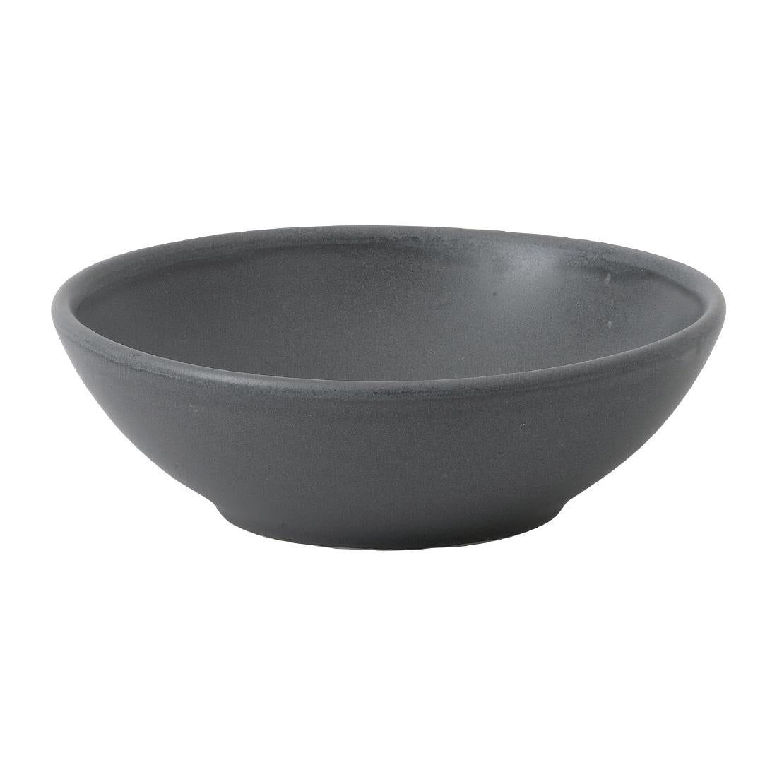 Churchill Super Vitrified Nourish Seattle Grey Shallow Bowls 9oz (12 Pack)