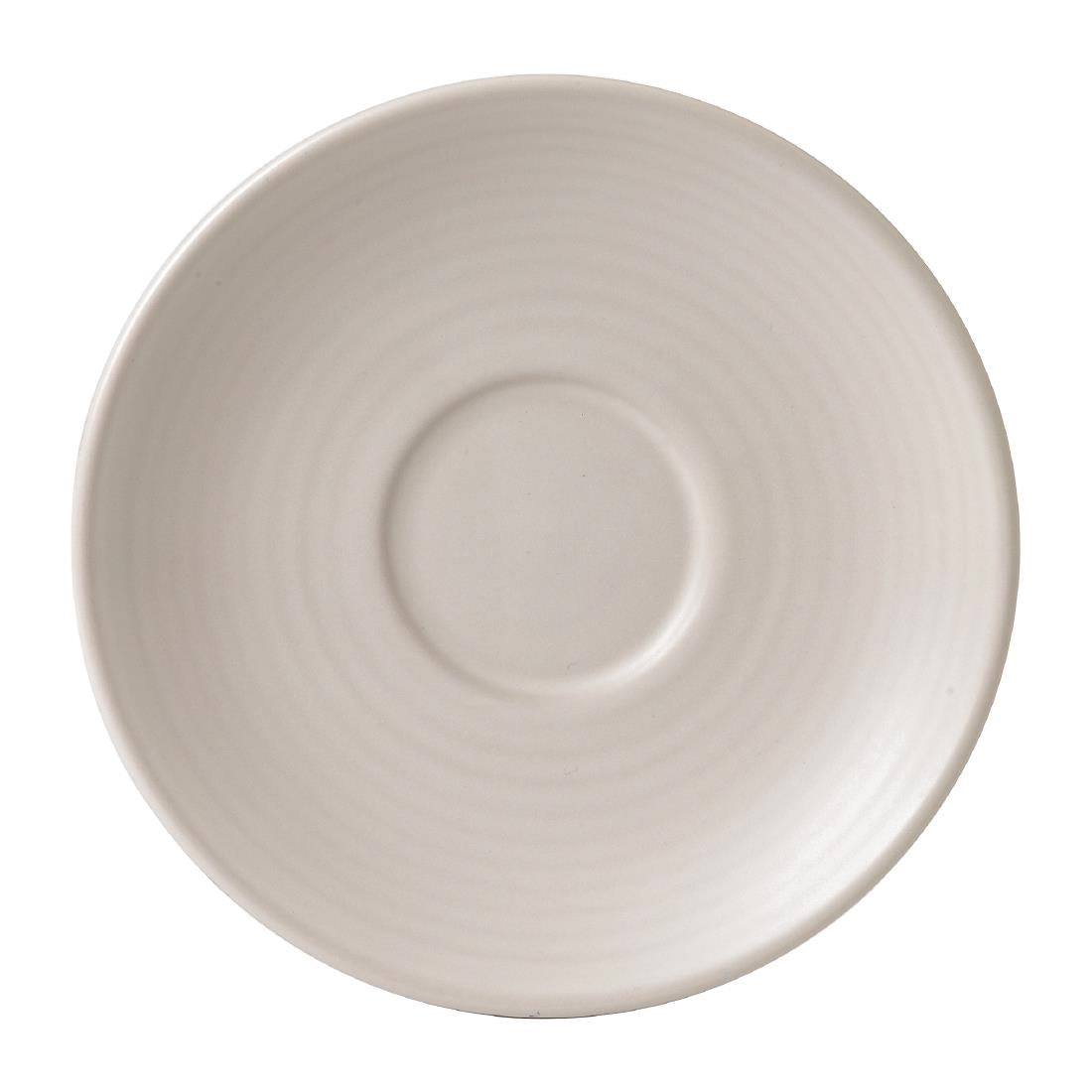 Dudson Evo Pearl Saucers 162mm (6 Pack)