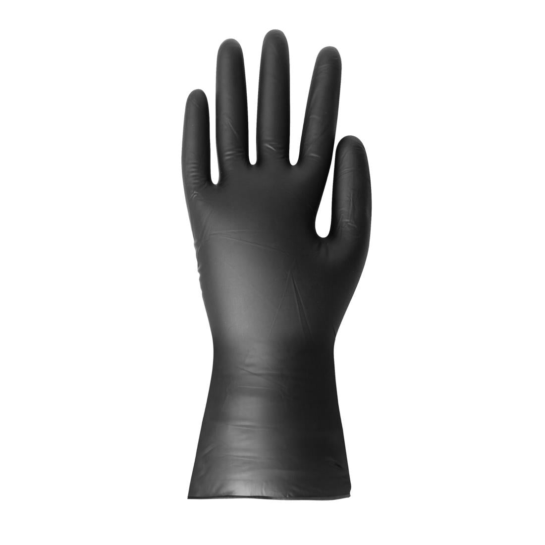 Hygiplas Vinyl Black Powder Free Glove S (100 Pack)