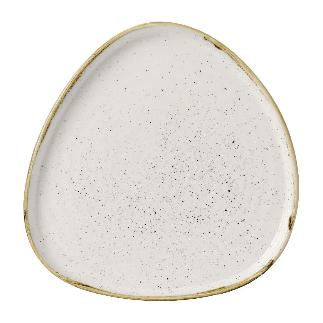 Churchill Stonecast Triangle Walled Chefs Plates 200mm (6 Pack)