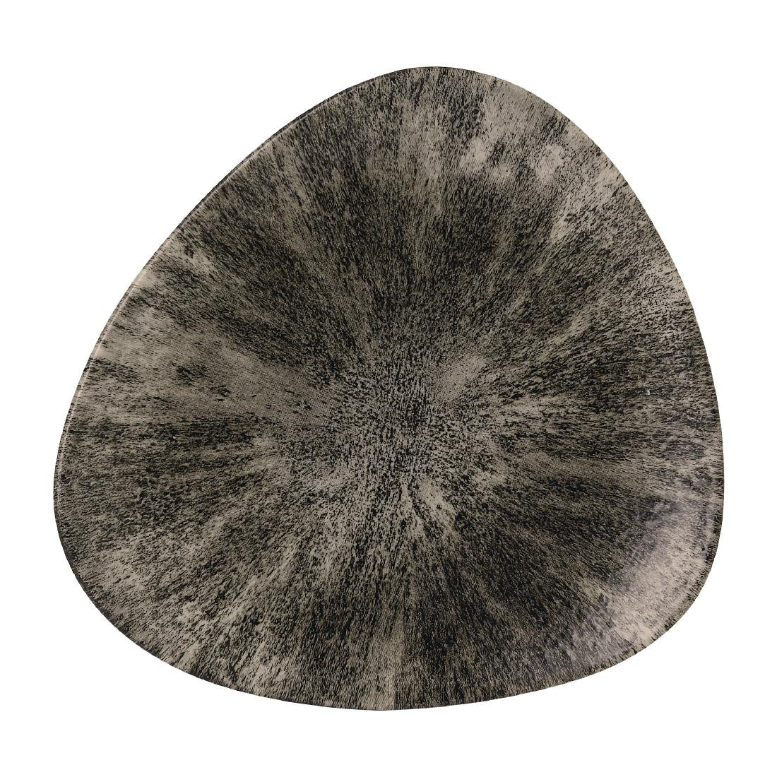 Churchill Stone Quartz Black Lotus Plates 177mm (12 Pack)