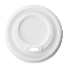 Fiesta Compostable Bagasse Coffee Cup Lids 225ml / 8oz (1000 Pack)