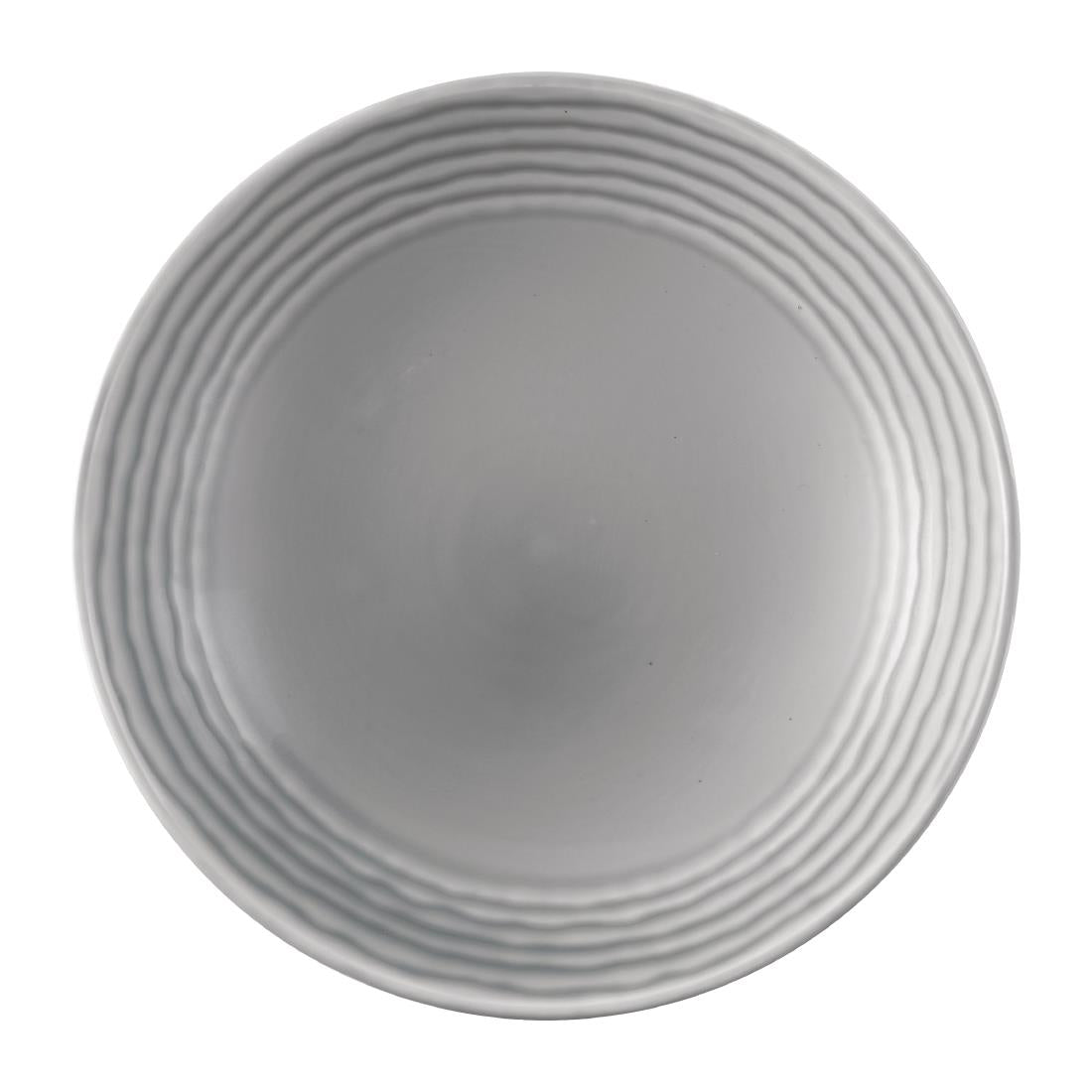 Dudson Harvest Norse Deep Coupe Plates Grey 254mm (12 Pack)