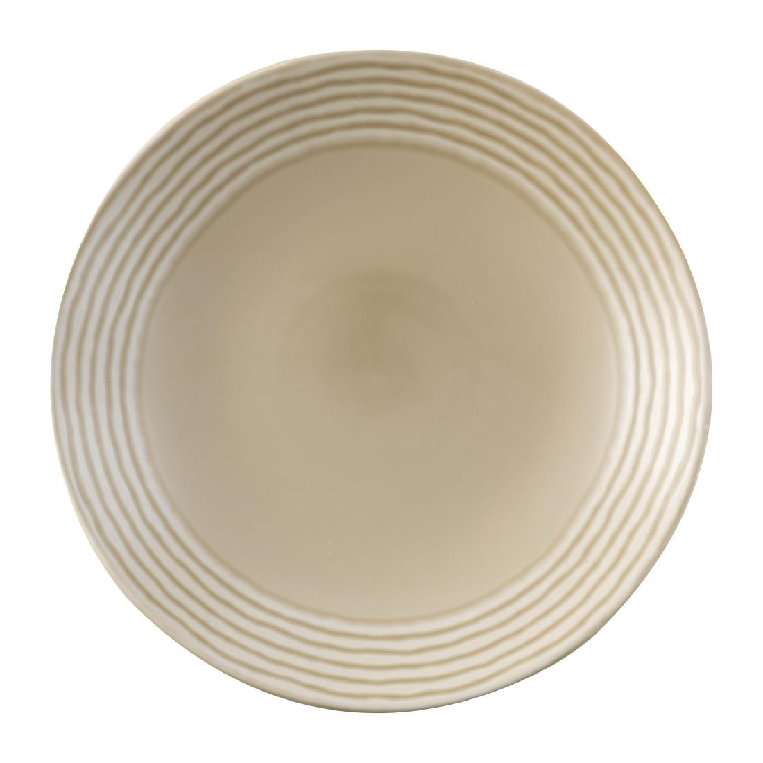 Dudson Harvest Norse Deep Coupe Plates Linen 281mm (12 Pack)