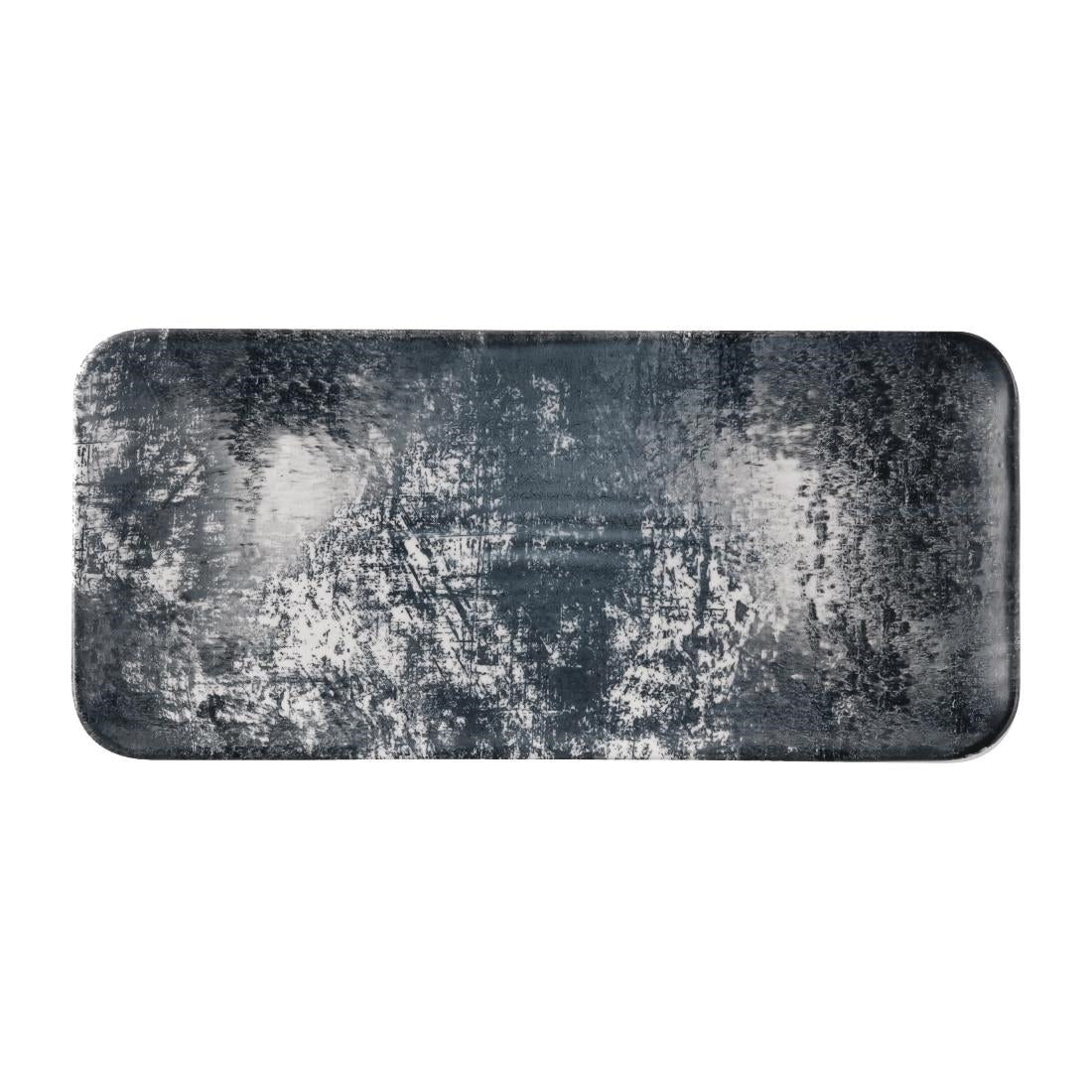 Dudson Makers Urban Organic Coupe Rect Platter Black 338x155mm (6 Pack)