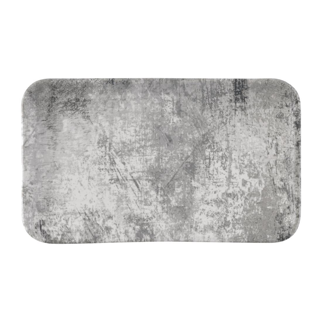 Dudson Makers Urban Organic Rectangular Plates Grey 270x160mm (12 Pack)