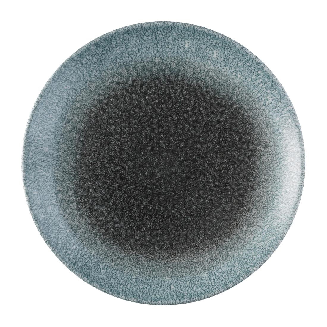 Churchill Raku Duo Evolve Coupe Plates Topaz Quartz 286mm (12 Pack)