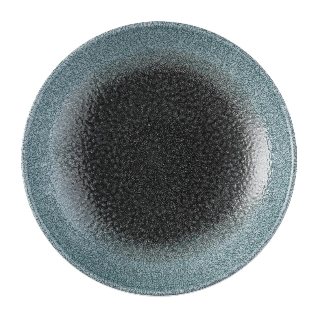 Churchill Raku Duo Deep Coupe Plate Topaz Quartz 239mm (12 Pack)