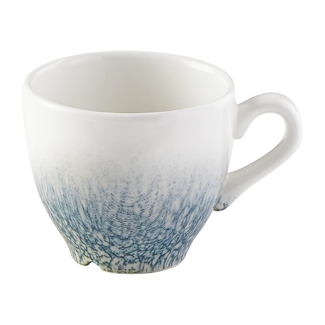 Churchill Raku Duo Espresso Cup Topaz Blue 99ml (12 Pack)