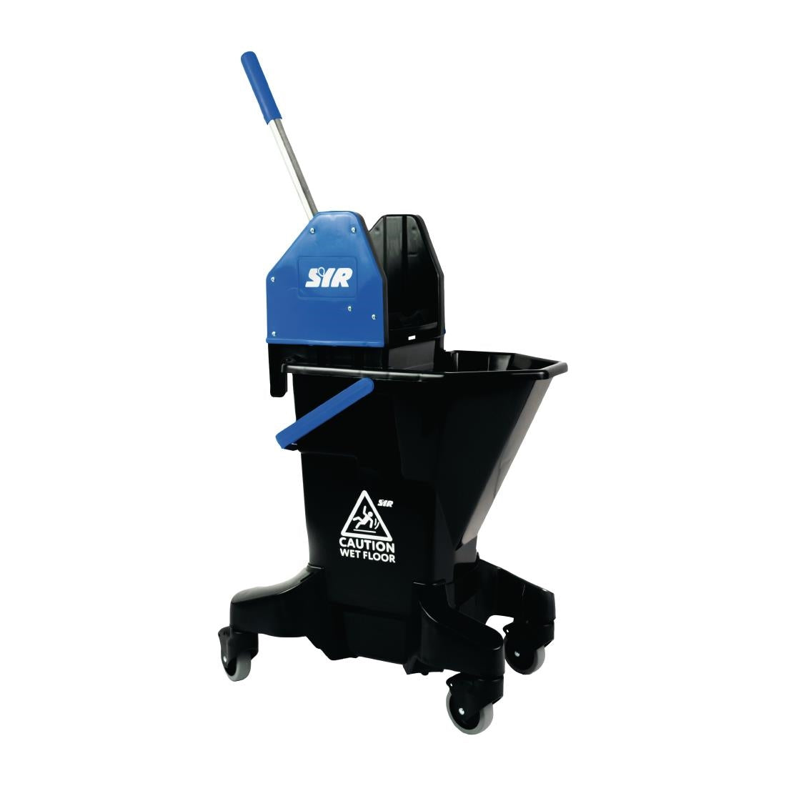 SYR Long Tall Sally Recycled Plastic Mop Bucket & Wringer 16Ltr Blue