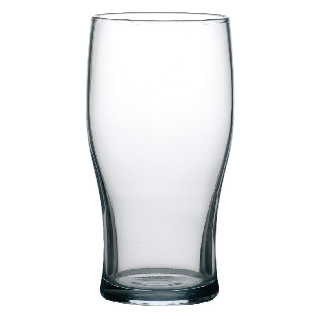 Arcoroc Tulip Nucleated Beer Glasses 570ml CE Marked (24 Pack)