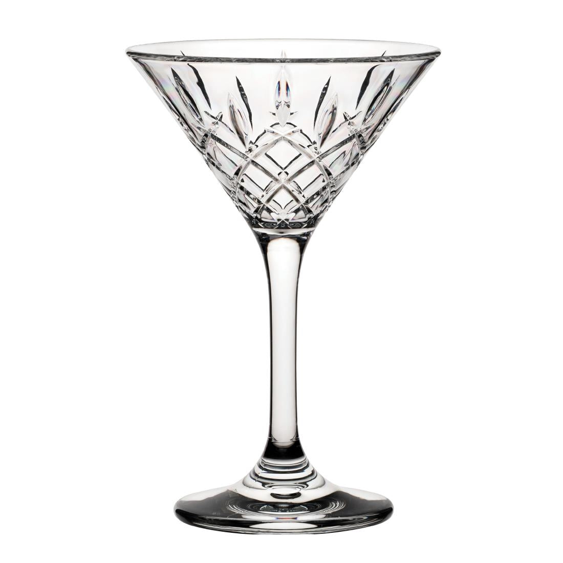 Utopia Lucent Vintage Martini Glasses 235ml (6 Pack)